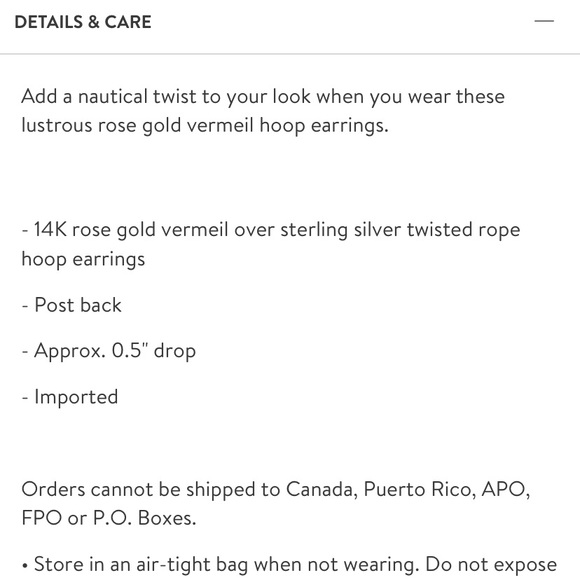 NIB 14k Rose Gold & Sterling Silver Earrings - Picture 3 of 4